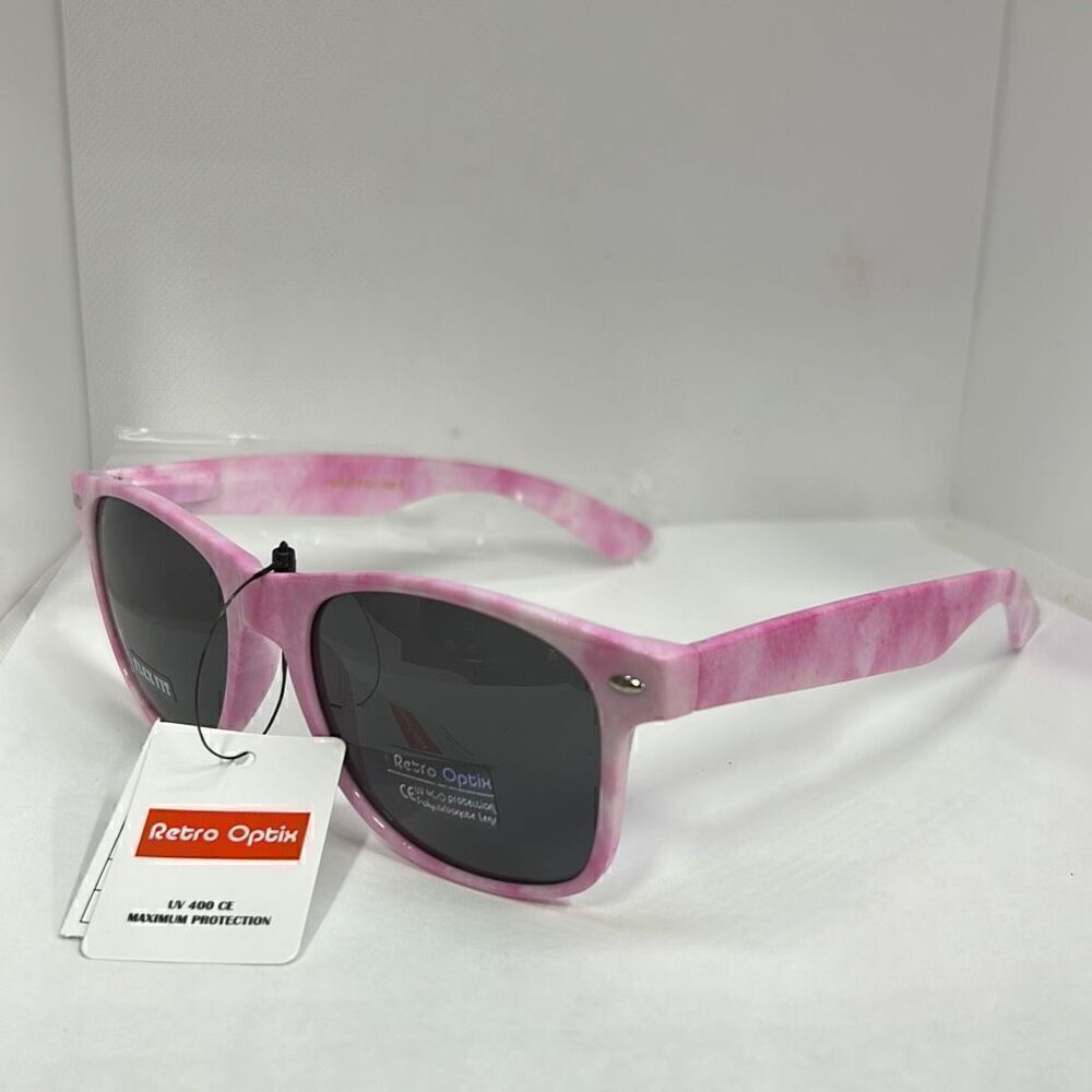 Tie-Dye Unisex Retro Sunglasses